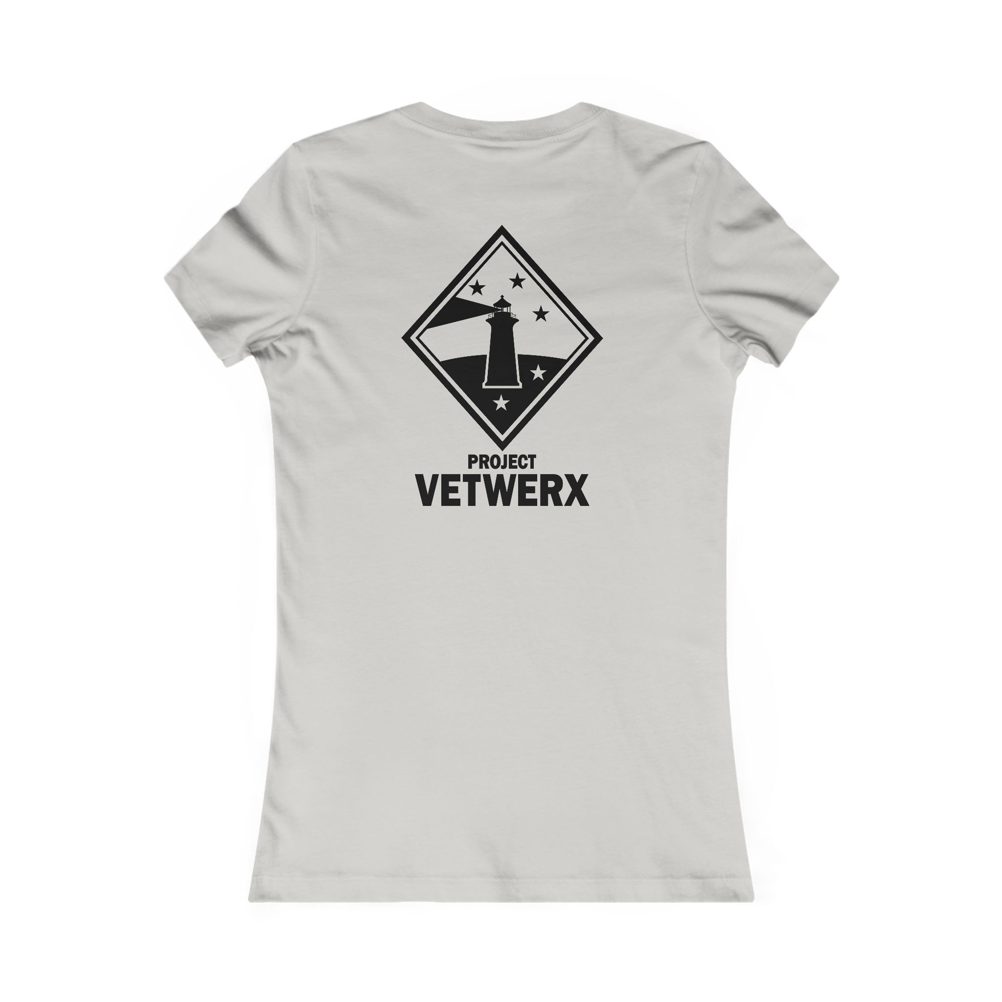Project Vetwerx lighthouse logo T-Shirt | Vetwerx emblem tee - Image 6