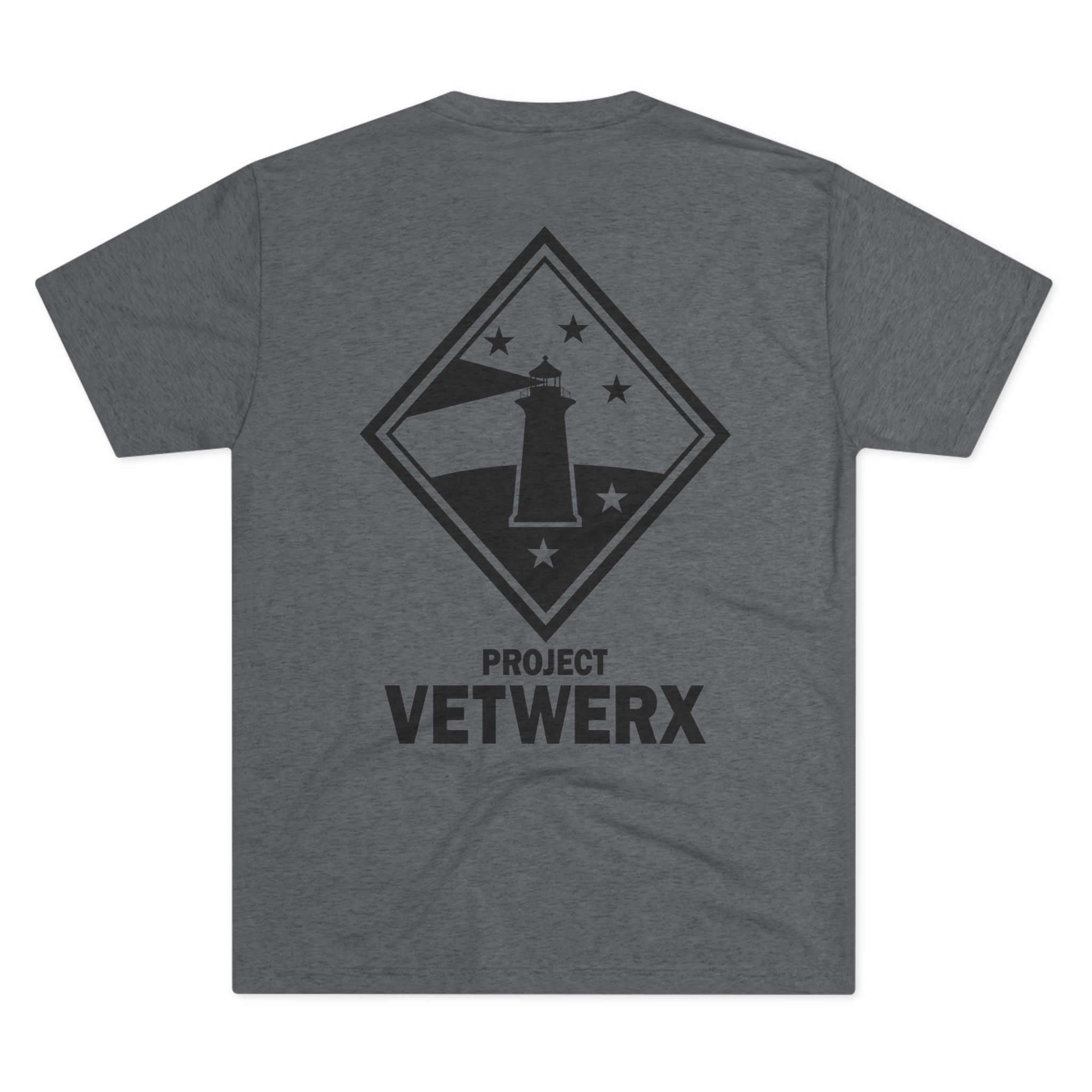 Lighthouse Emblem Project Vetwerx Tee | Crew T-Shirt - Image 12