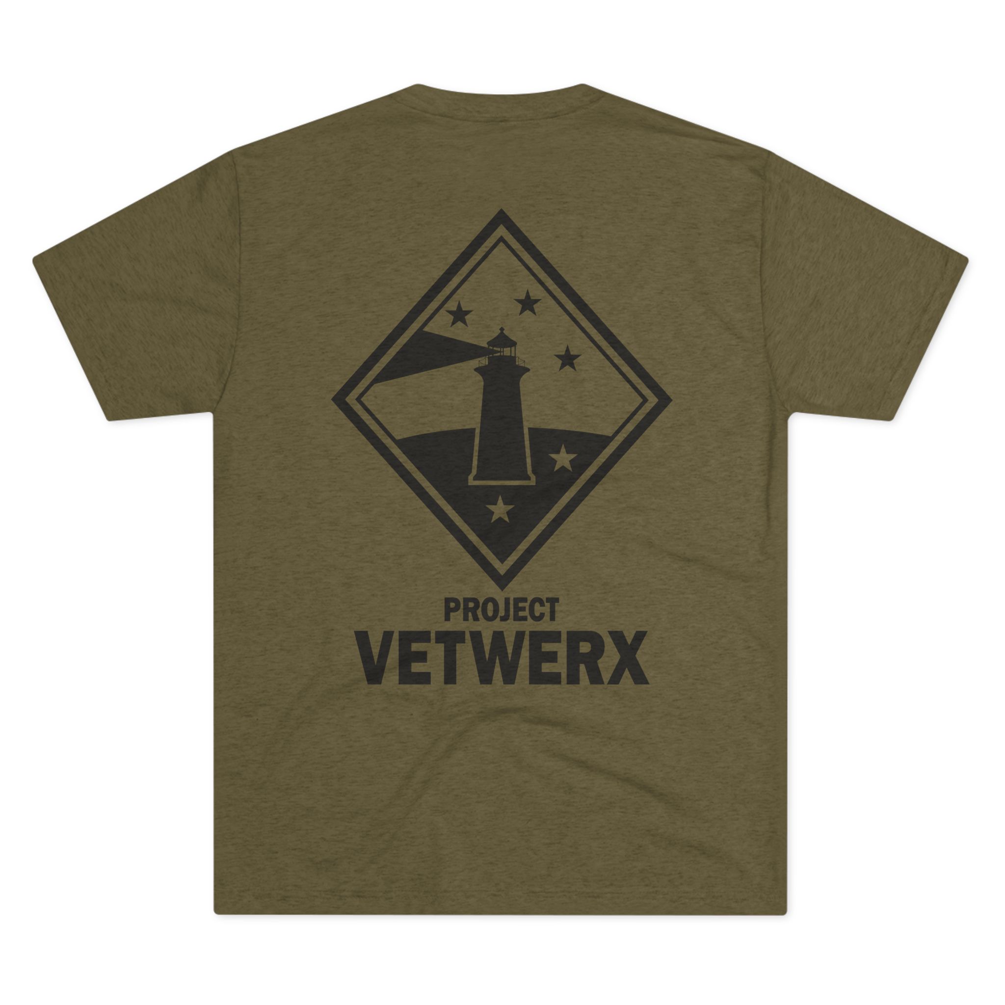 Lighthouse Emblem Project Vetwerx Tee | Crew T-Shirt - Image 9