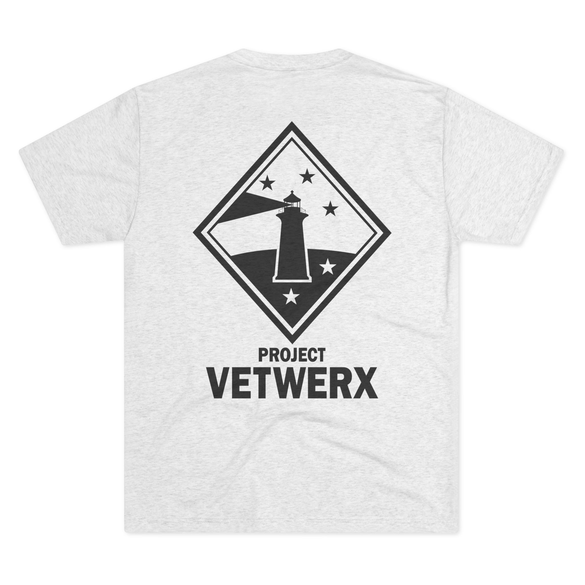 Lighthouse Emblem Project Vetwerx Tee | Crew T-Shirt - Image 2